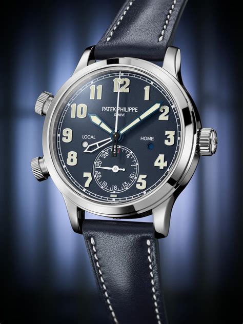 patek philippe calatrava pilot travel time price|Patek Philippe pilot watch.